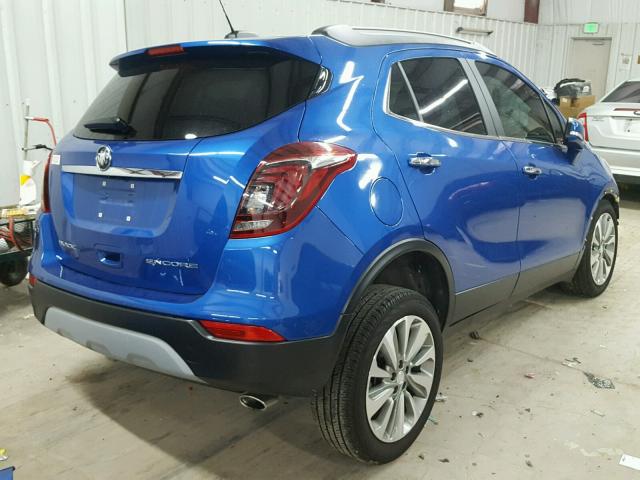 KL4CJASB5HB081618 - 2017 BUICK ENCORE PRE BLUE photo 4