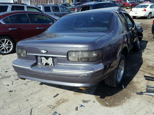 1G1BL52W8RR114876 - 1994 CHEVROLET CAPRICE CL GRAY photo 4