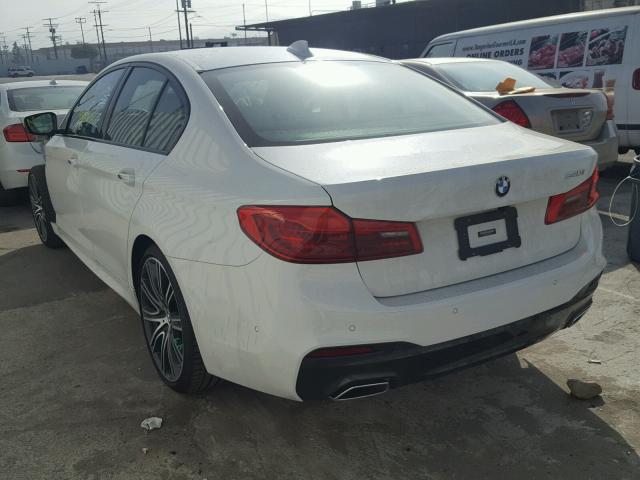 WBAJE5C34HG914597 - 2017 BMW 540 I WHITE photo 3