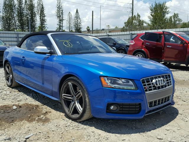 WAUVGAFH9BN009772 - 2011 AUDI S5 PRESTIG BLUE photo 1