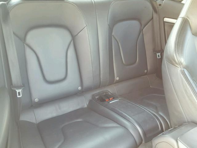 WAUVGAFH9BN009772 - 2011 AUDI S5 PRESTIG BLUE photo 6