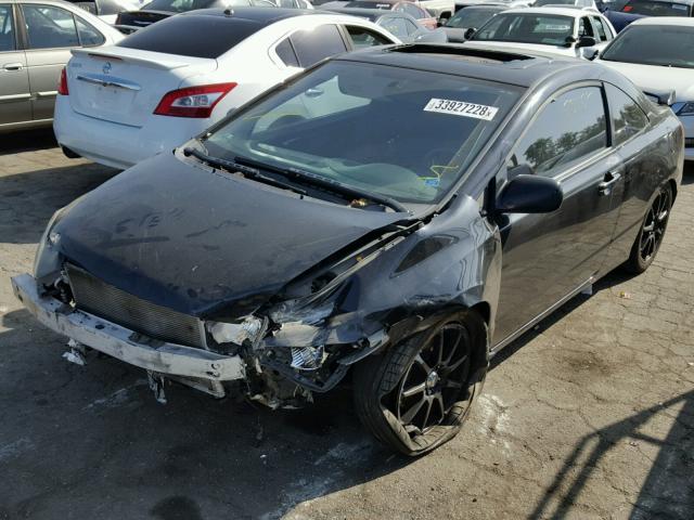 2HGFG21567H711110 - 2007 HONDA CIVIC SI BLACK photo 2