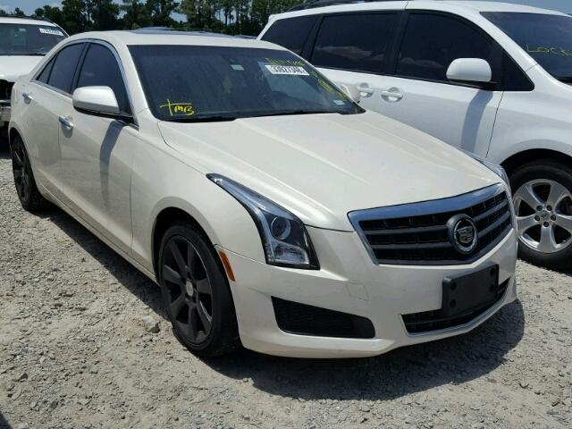 1G6AA5RA9E0104992 - 2014 CADILLAC ATS CREAM photo 1