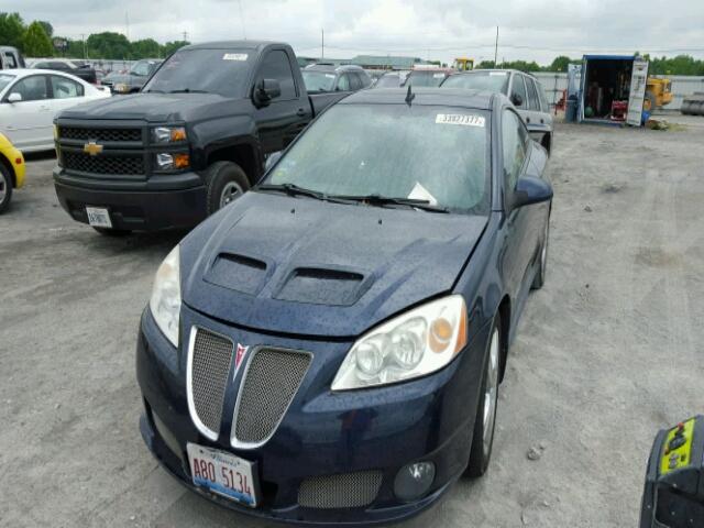 1G2ZM177X84201207 - 2008 PONTIAC G6 GXP BLUE photo 10