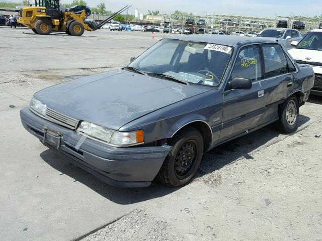 JM1GD222XL1822588 - 1990 MAZDA 626 DX GRAY photo 2