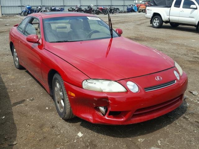 JT8CD32Z6W1002917 - 1998 LEXUS SC 300 RED photo 1