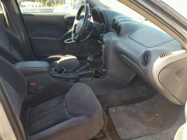 1G2NF52EX1C224665 - 2001 PONTIAC GRAND AM S 银色 照片 5