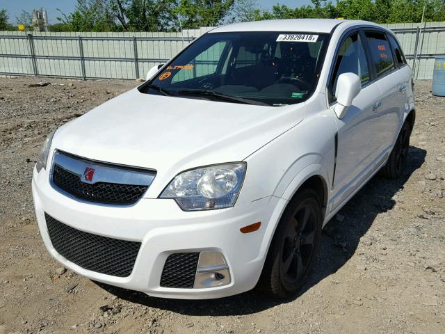 3GSCL13728S579388 - 2008 SATURN VUE REDLIN WHITE photo 2