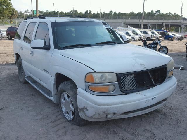 1GKEK63U61J275891 - 2001 GMC DENALI WHITE photo 1