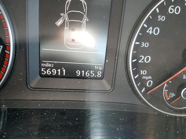 WVWBA7AH3BV001197 - 2011 VOLKSWAGEN EOS KOMFOR ლურჯი ფოტო 8