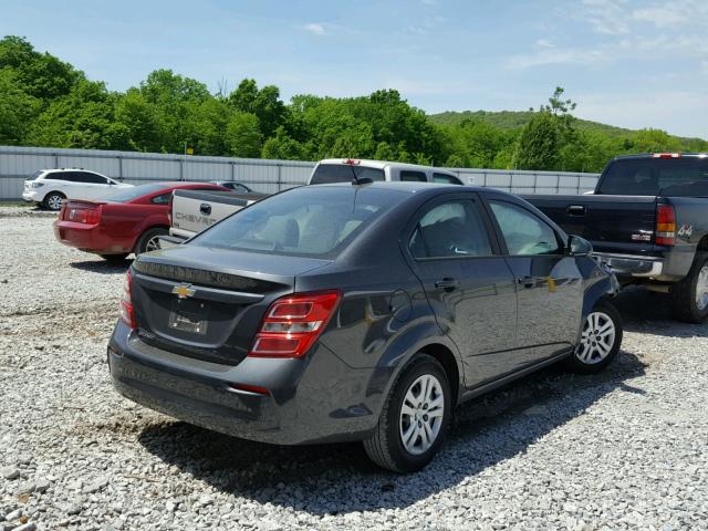 1G1JB5SH7J4102557 - 2018 CHEVROLET SONIC LS 黑色 照片 4