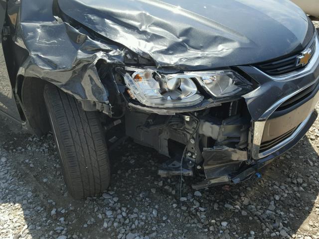 1G1JB5SH7J4102557 - 2018 CHEVROLET SONIC LS 黑色 照片 9