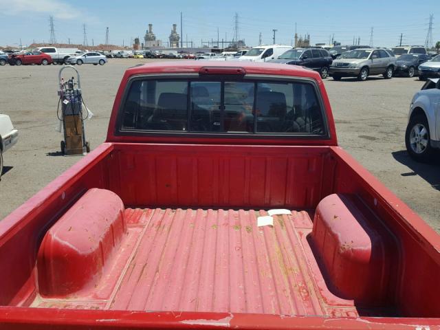 1N6SD16S7SC366323 - 1995 NISSAN TRUCK KING RED photo 6