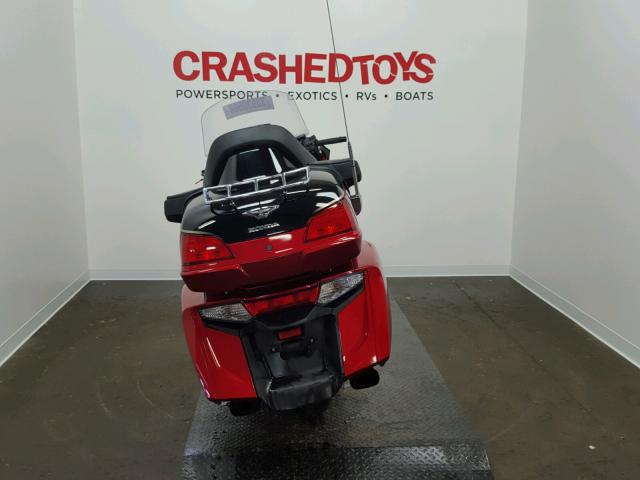 JH2SC68V6FK100403 - 2015 HONDA GL1800 RED photo 4