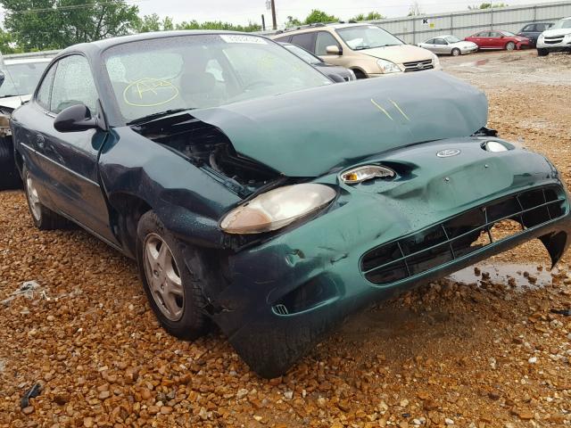 3FAKP1137XR210422 - 1999 FORD ESCORT ZX2 GREEN photo 1