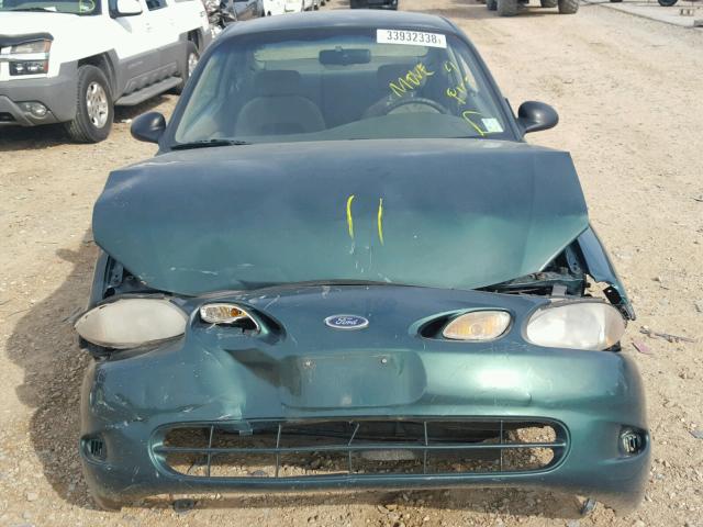 3FAKP1137XR210422 - 1999 FORD ESCORT ZX2 GREEN photo 7