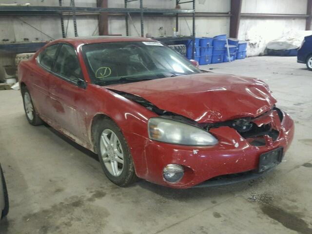 2G2WR554271233549 - 2007 PONTIAC GRAND PRIX RED photo 1