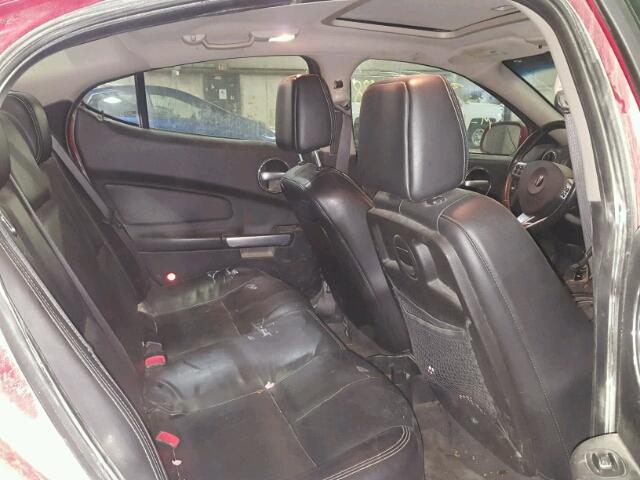 2G2WR554271233549 - 2007 PONTIAC GRAND PRIX RED photo 6