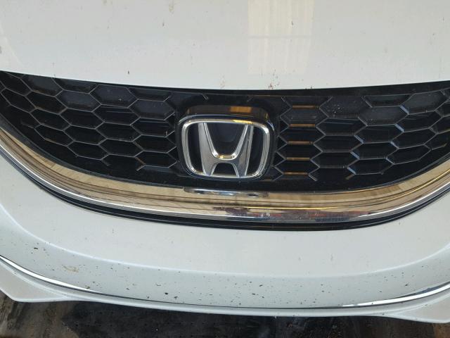 19XFB2F97FE056698 - 2015 HONDA CIVIC EXL WHITE photo 7