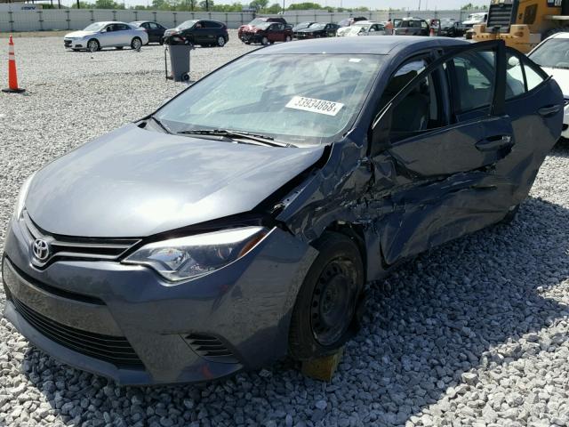 5YFBPRHE3FP300333 - 2015 TOYOTA COROLLA EC 灰色 照片 2