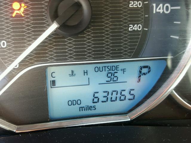 5YFBPRHE3FP300333 - 2015 TOYOTA COROLLA EC 灰色 照片 8