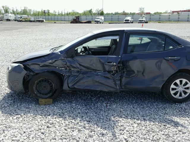 5YFBPRHE3FP300333 - 2015 TOYOTA COROLLA EC 灰色 照片 9