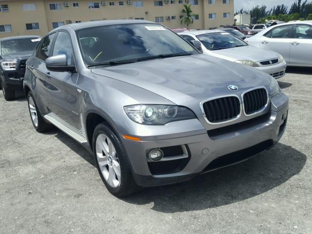 5UXFG2C5XE0H09505 - 2014 BMW X6 XDRIVE3 GRAY photo 1
