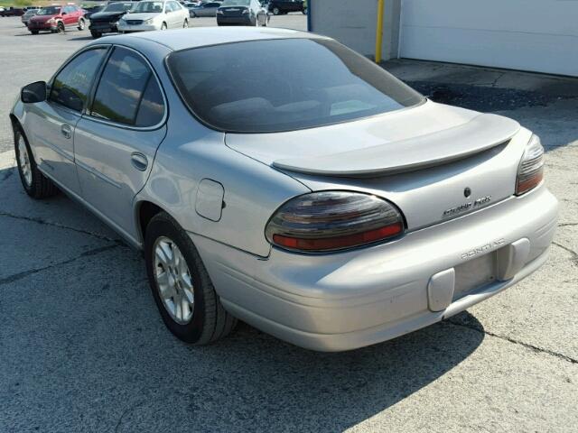 1G2WJ52K2YF146397 - 2000 PONTIAC GRAND PRIX SILVER photo 3