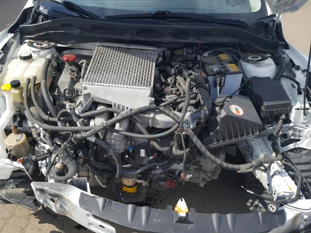 JM1BL1L41D1714742 - 2013 MAZDA SPEED 3 WHITE photo 7