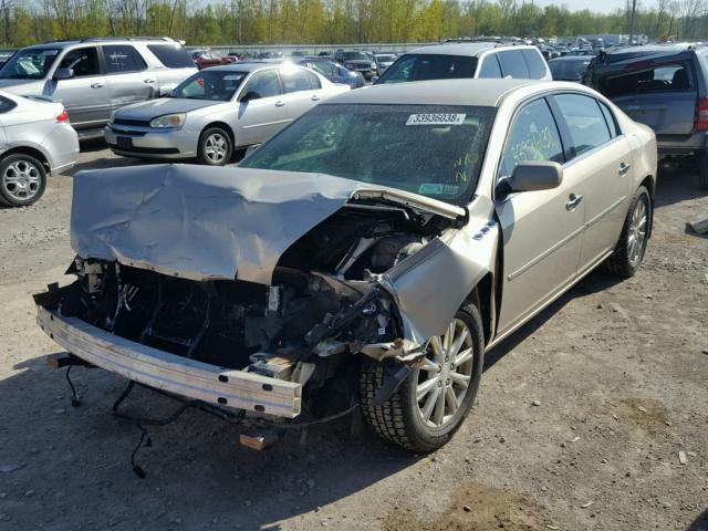 1G4HP57199U142746 - 2009 BUICK LUCERNE CX TAN photo 2