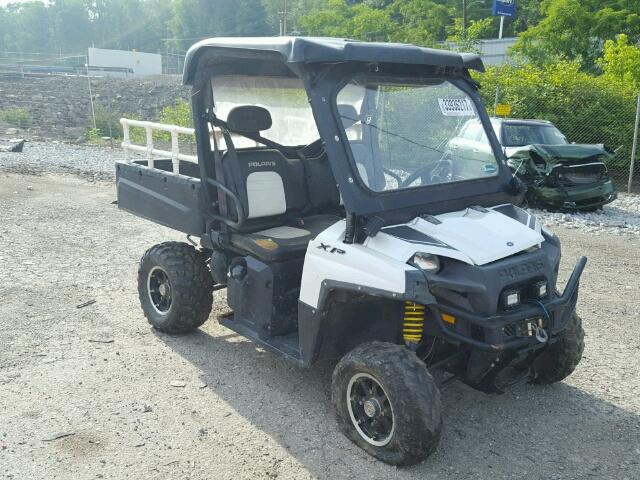 4XATH76A6A4905763 - 2010 POLARIS RANGER WHITE photo 1