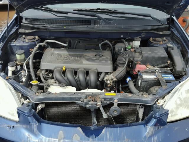 2T1KR32E04C215835 - 2004 TOYOTA COROLLA MA BLUE photo 7