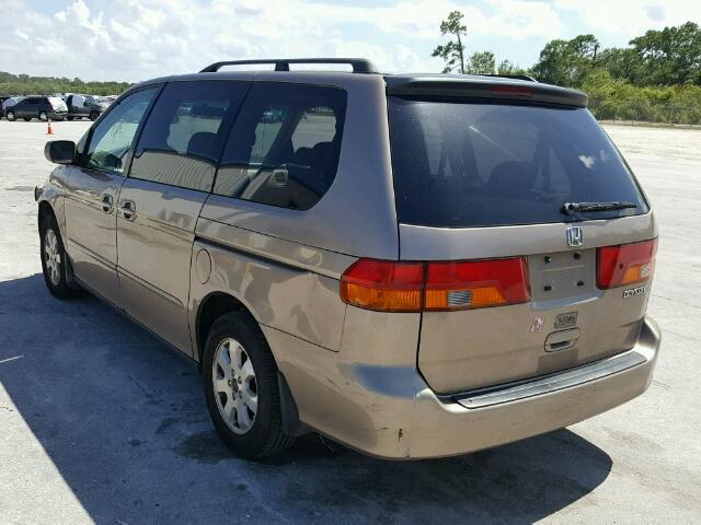 5FNRL18603B057690 - 2003 HONDA ODYSSEY EX TAN photo 3