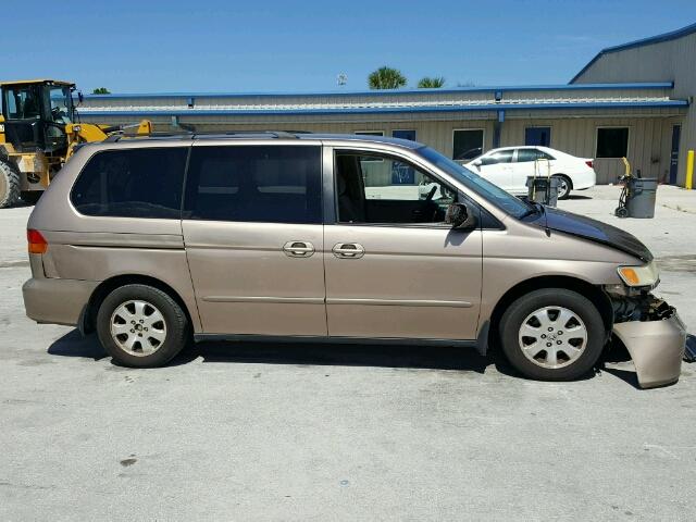 5FNRL18603B057690 - 2003 HONDA ODYSSEY EX TAN photo 9