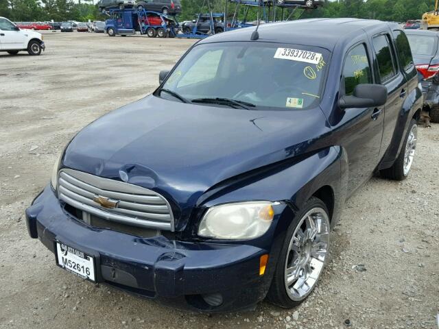 3GNBAAFW7BS530265 - 2011 CHEVROLET HHR LS BLUE photo 2