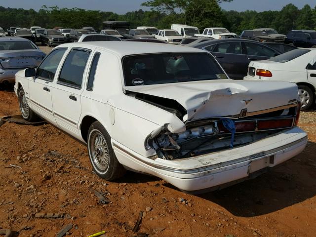 1LNLM82WXTY664194 - 1996 LINCOLN TOWN CAR S WHITE photo 3