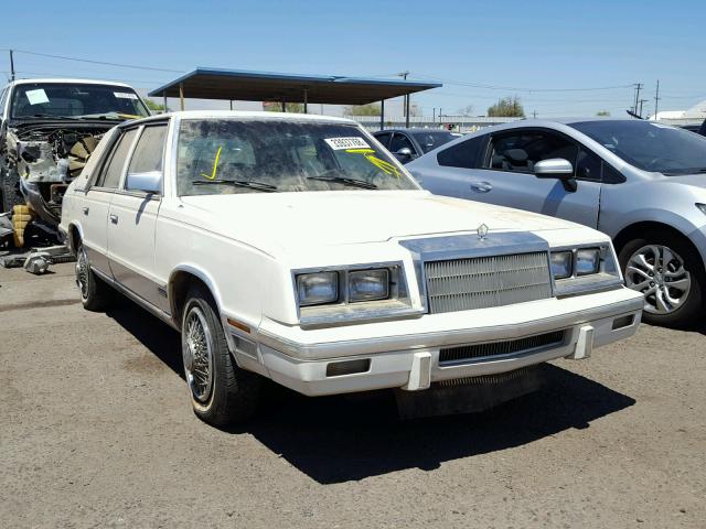 1C3BT56E6HC245612 - 1987 CHRYSLER NEW YORKER 白色 照片 1