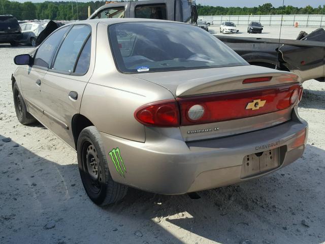 1G1JF52F247303479 - 2004 CHEVROLET CAVALIER L GOLD photo 3