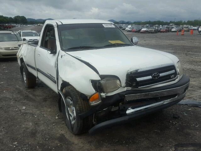 5TBKT4411YS051339 - 2000 TOYOTA TUNDRA SR5 WHITE photo 1