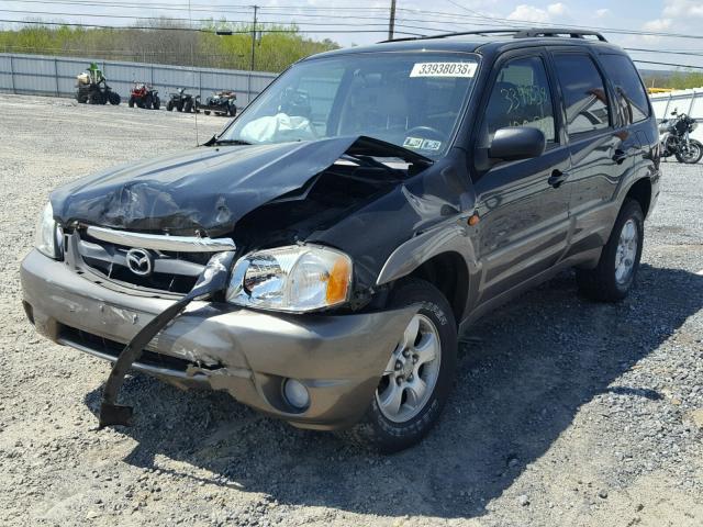 4F2CZ96114KM19718 - 2004 MAZDA TRIBUTE ES 黑色 照片 2