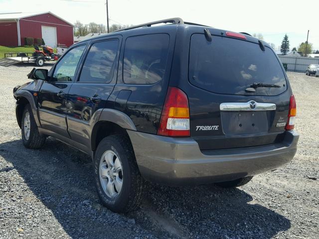 4F2CZ96114KM19718 - 2004 MAZDA TRIBUTE ES 黑色 照片 3