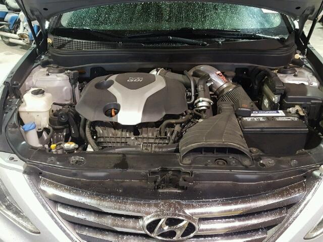 5NPEC4ABXEH847588 - 2014 HYUNDAI SONATA SE/ SILVER photo 7