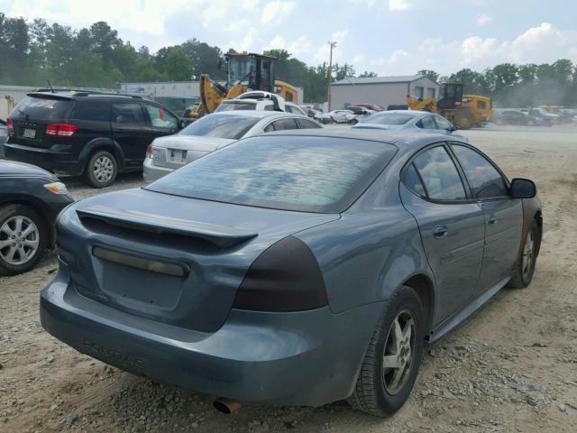 2G2WP552261234431 - 2006 PONTIAC GRAND PRIX TURQUOISE photo 4