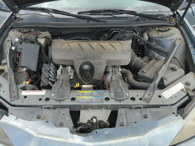 2G2WP552261234431 - 2006 PONTIAC GRAND PRIX TURQUOISE photo 7