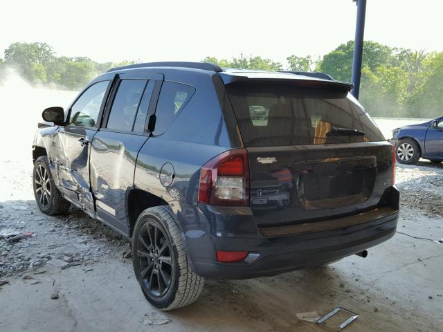 1C4NJCBA0FD198493 - 2015 JEEP COMPASS SP GRAY photo 3