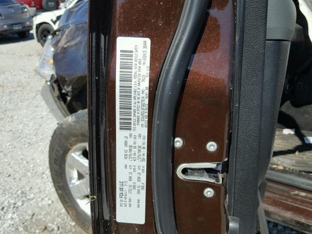 3C6UR5DL6FG627614 - 2015 RAM 2500 SLT 棕色 照片 10