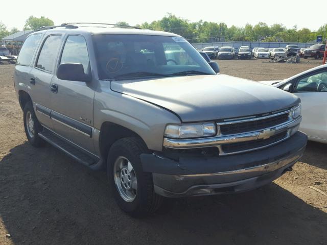 1GNEK13T71J162514 - 2001 CHEVROLET TAHOE K150 TAN photo 1