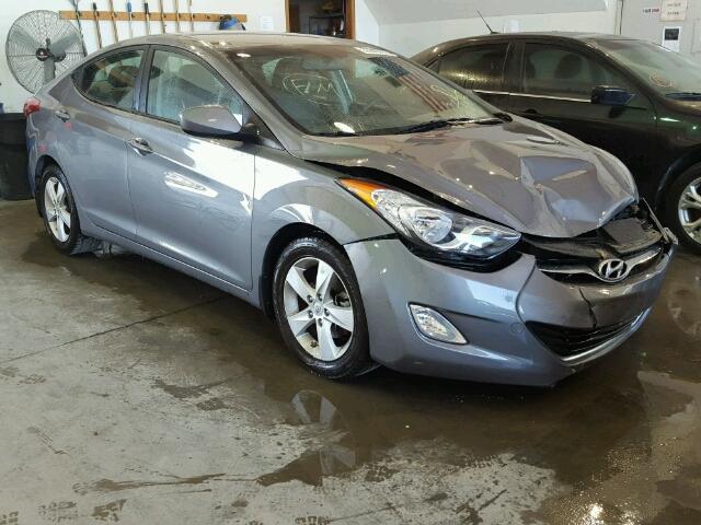 5NPDH4AE5DH422432 - 2013 HYUNDAI ELANTRA GL GRAY photo 1