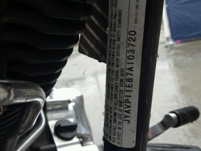 JYAVP11E87A103720 - 2007 YAMAHA XVS1100 GRAY photo 10