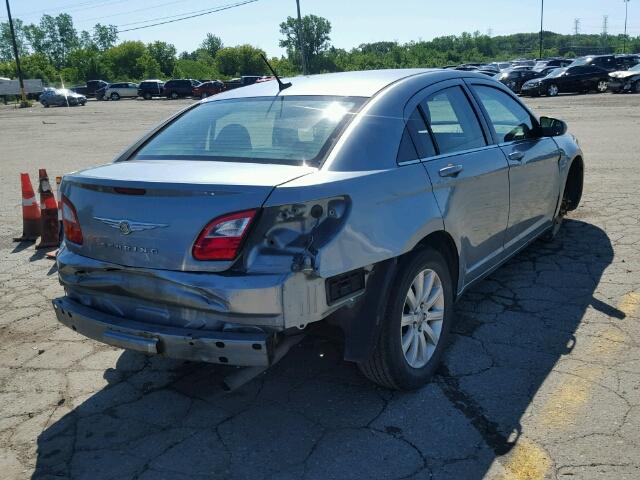 1C3CC5FB4AN205324 - 2010 CHRYSLER SEBRING GRAY photo 4